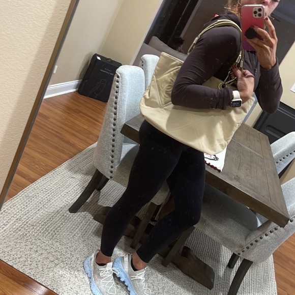 CHANEL • Cabas CC Logo Canvas Shoulder Bag - Picture 11 of 16